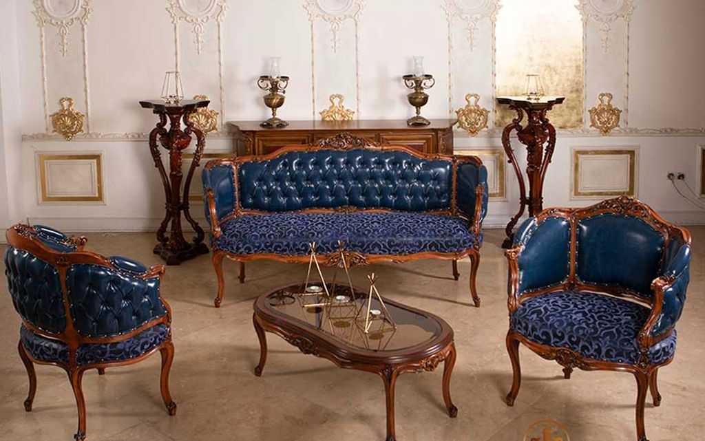 Диван и кресла в стиле модерн (ар нуво)