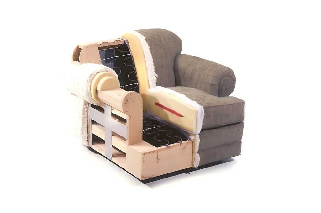 Кресло из высокоэластичного ППУ