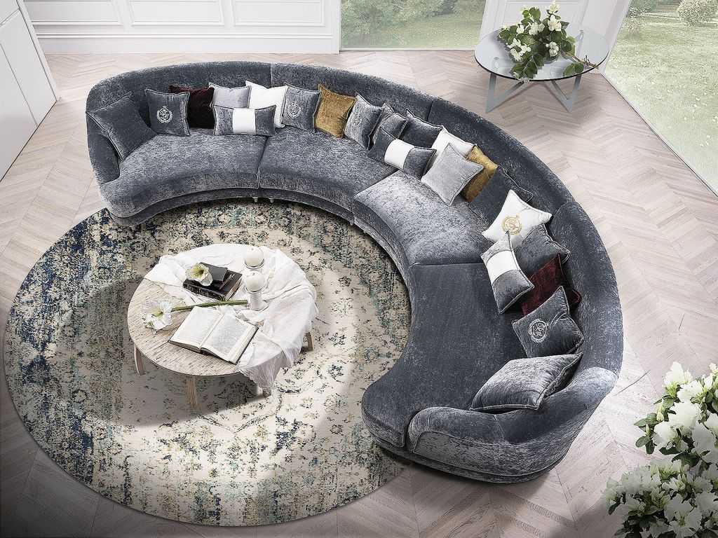 полукруглые диваны
