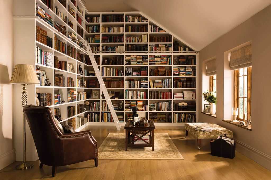 Современный стиль в библиотеке