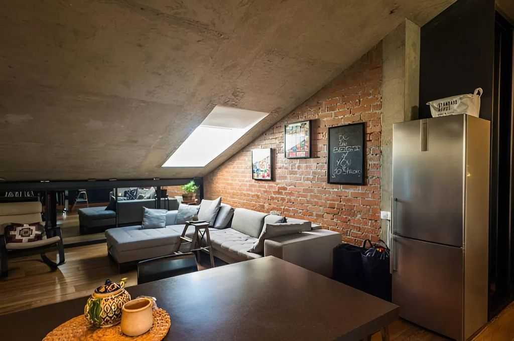 мансарда в стиле Лофт