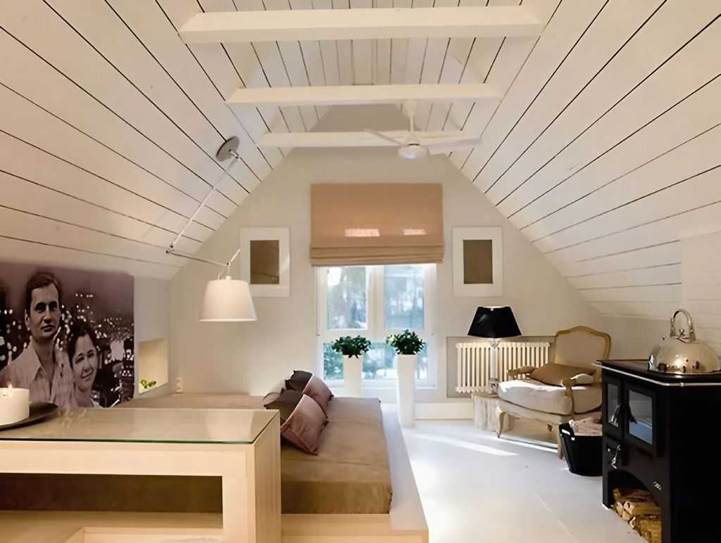 мансарда в стиле Шале