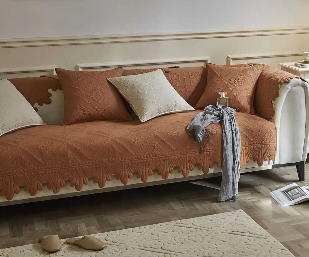 покрывала на диване