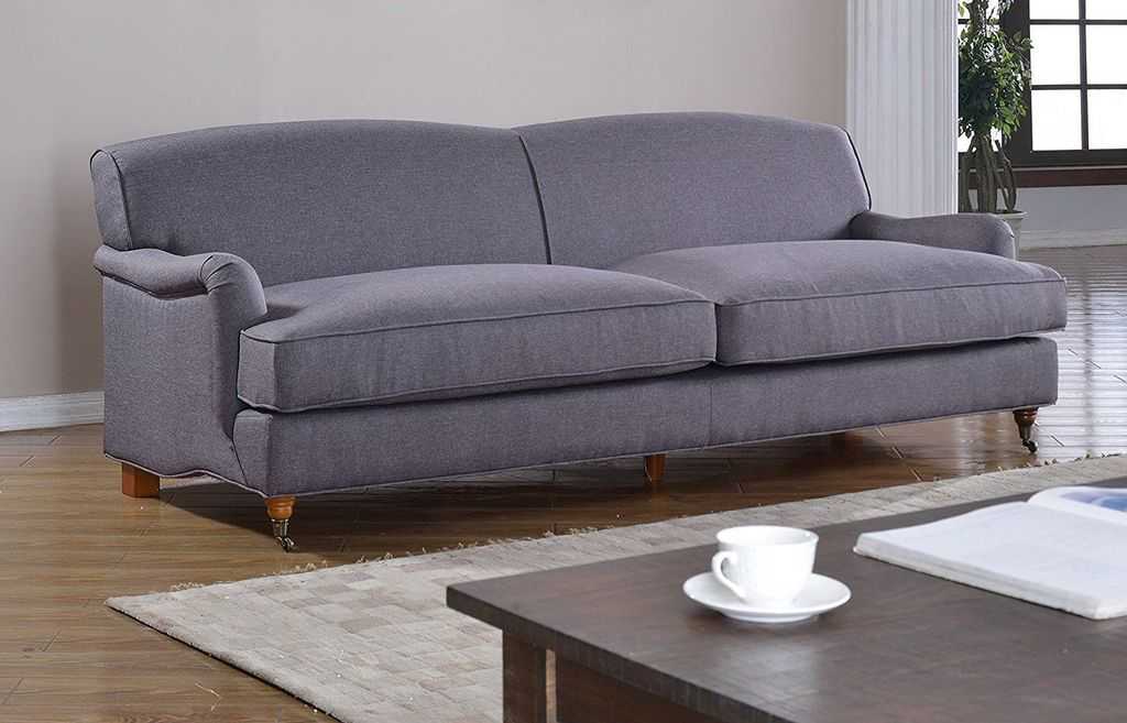 Диван из ткани лен на заказ