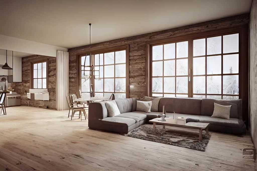 диван по индивидуальным размерам у панорамного окна